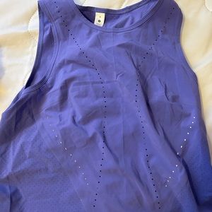 Lululemon purple tank top size 6 worn once taking offers